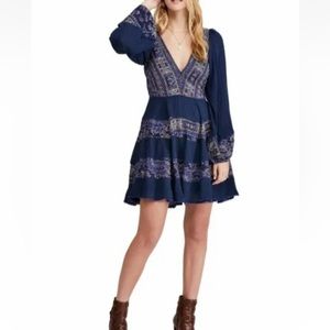 Women's Free People My Love Long Sleeve Minidress